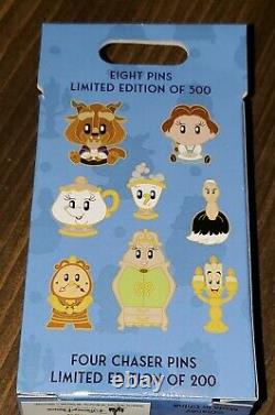 Disney Destination D23 WDI Beauty and the Beast Adorbs Pin BELLE CHASER LE 200