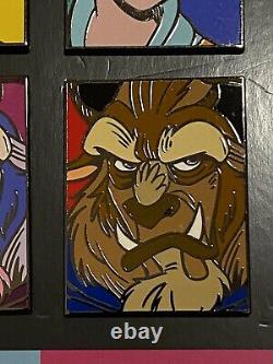 Disney Destination D23 WDI Beauty and the Beast Art Pins LE 250 Belle Beast