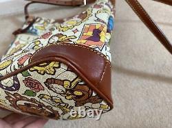 Disney Dooney And Bourke Beauty And The Beast Letter Carrier Crossbody Purse Bag