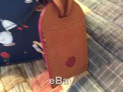 Disney Dooney & Bourke Beauty And The Beast Crossbody Saddle Bag New with tags