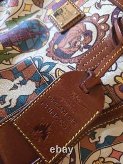 Disney Dooney & Bourke Beauty and the Beast 2016 Stain Glass Tote Purse