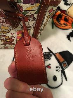 Disney Dooney & Bourke Beauty and the Beast Belle Small Shopper Tote Bag NWTS