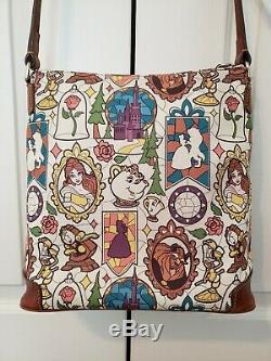 Disney Dooney & Bourke Beauty and the Beast Belle crossbody tote purse