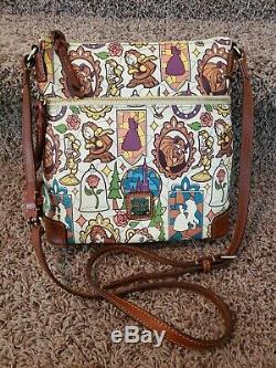 Disney Dooney & Bourke Beauty and the Beast Belle crossbody tote purse