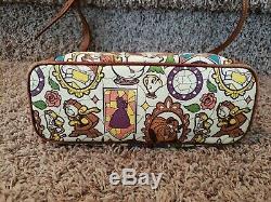 Disney Dooney & Bourke Beauty and the Beast Belle crossbody tote purse