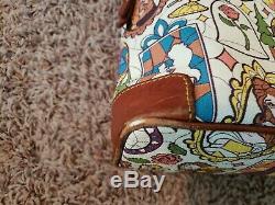 Disney Dooney & Bourke Beauty and the Beast Belle crossbody tote purse