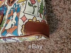 Disney Dooney & Bourke Beauty and the Beast Belle crossbody tote purse