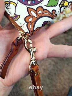 Disney Dooney & Bourke Beauty and the Beast EUC wallet wristlet