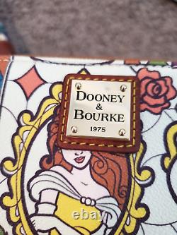 Disney Dooney & Bourke Beauty and the Beast EUC wallet wristlet