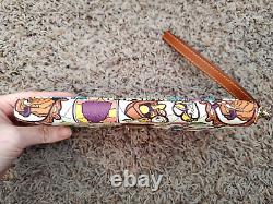 Disney Dooney & Bourke Beauty and the Beast EUC wallet wristlet