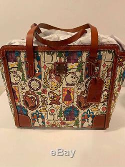 Disney Dooney & Bourke Beauty and the Beast LARGE Tote NWT Belle