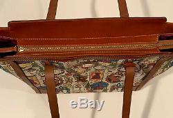 Disney Dooney & Bourke Beauty and the Beast LARGE Tote NWT Belle