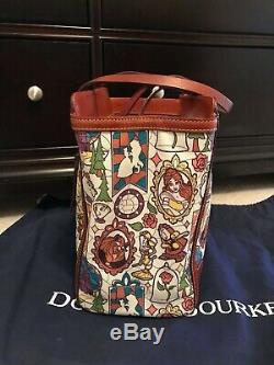 Disney Dooney & Bourke Beauty and the Beast Large Shopper Tote Bag