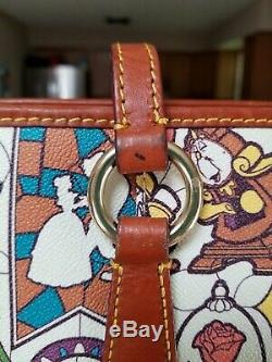 Disney Dooney & Bourke Beauty and the Beast Large Tote
