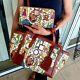 Disney Dooney & Bourke Beauty and the Beast Stained Glass Tote with Wallet