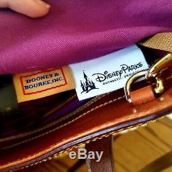 Disney Dooney & Bourke Beauty and the Beast Stained Glass Tote with Wallet