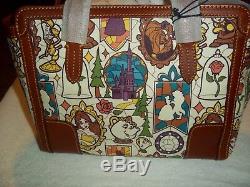 Disney Dooney & Bourke Beauty and the Beast Tote-Small Tote-NWT