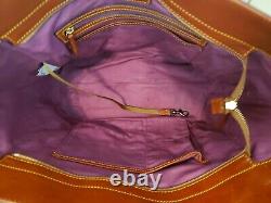 Disney Dooney & Bourke Beauty and the Beast large shopper tote bag purse NICE