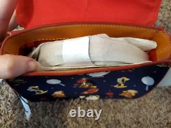 Disney Dooney & Bourke NWT Beauty and the Beast Belle saddle crossbody bag purse