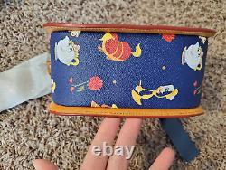 Disney Dooney & Bourke NWT Beauty and the Beast Belle saddle crossbody bag purse