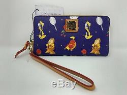 Disney Dooney & and Bourke Beauty the Beast Wristlet Wallet Lumiere Cogsworth
