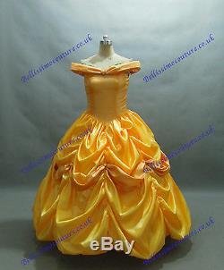 Disney Dress Beauty and Beast Belle Costume adult SIZE 18,20,22,24,26,28