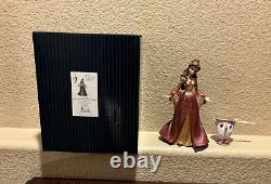 Disney Enesco Couture de Force Belle Figurine withChip Ornament Beauty & The Beast