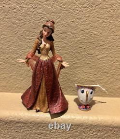 Disney Enesco Couture de Force Belle Figurine withChip Ornament Beauty & The Beast