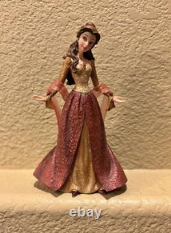 Disney Enesco Couture de Force Belle Figurine withChip Ornament Beauty & The Beast