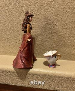 Disney Enesco Couture de Force Belle Figurine withChip Ornament Beauty & The Beast