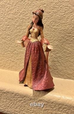 Disney Enesco Couture de Force Belle Figurine withChip Ornament Beauty & The Beast
