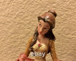 Disney Enesco Couture de Force Belle Figurine withChip Ornament Beauty & The Beast