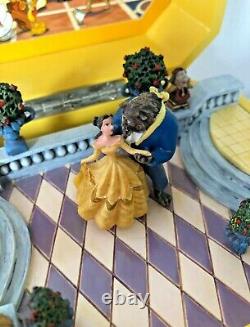 Disney Ever After Belle's Dance Music Box Beauty and the Beast 1991 Rare
