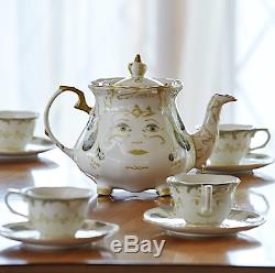 Disney Exclusive Beauty and the Beast Live Action Fine China Tea Limited 2000