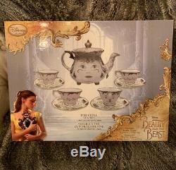 Disney Exclusive Beauty and the Beast Live Action Fine China Tea Limited 2000