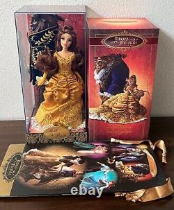 Disney Fairytale Designer Store 2013 Belle Beauty & The Beast Doll LE 3851/6000