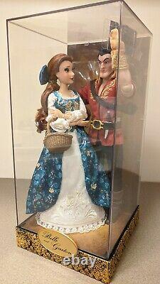 Disney Fairytale Designer Town Belle & Gaston Doll Beauty Beast Limited Edition