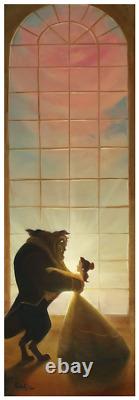 Disney Fine Art Limited Edition Canvas Rising In The East-Beauty + Beast-Rob Kaz
