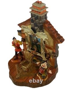 Disney GASTON'S TAVERN & MAURICE'S INVENTION from BEAUTY & THE BEAST Goebel 1994