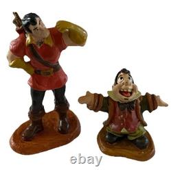 Disney GASTON'S TAVERN & MAURICE'S INVENTION from BEAUTY & THE BEAST Goebel 1994