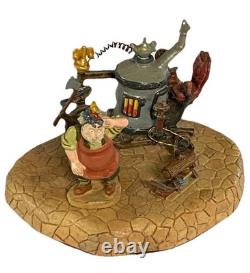 Disney GASTON'S TAVERN & MAURICE'S INVENTION from BEAUTY & THE BEAST Goebel 1994