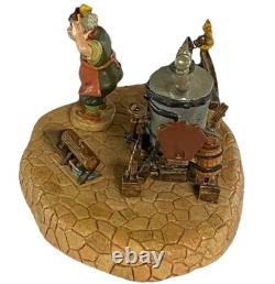 Disney GASTON'S TAVERN & MAURICE'S INVENTION from BEAUTY & THE BEAST Goebel 1994