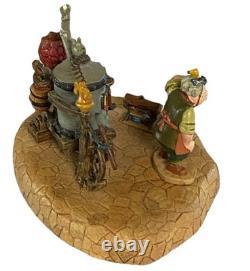 Disney GASTON'S TAVERN & MAURICE'S INVENTION from BEAUTY & THE BEAST Goebel 1994