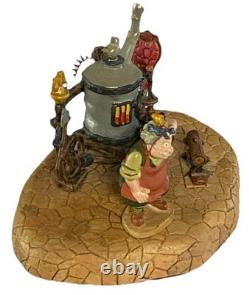 Disney GASTON'S TAVERN & MAURICE'S INVENTION from BEAUTY & THE BEAST Goebel 1994