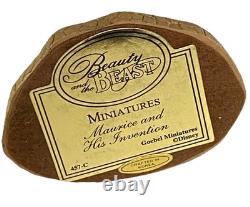 Disney GASTON'S TAVERN & MAURICE'S INVENTION from BEAUTY & THE BEAST Goebel 1994