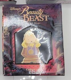 Disney Gallery Beauty and the Beast PIN LE 5000 10th Anniversary Full Set 7 Pins