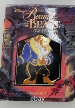 Disney Gallery Beauty and the Beast PIN LE 5000 10th Anniversary Full Set 7 Pins