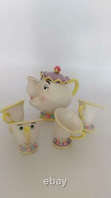 Disney Goods Beauty and the Beast Teapot Teacup Set