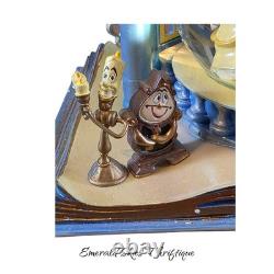 Disney Hallmark 2013 Beauty & The Beast SnowGlobe Wonders Within limited edition