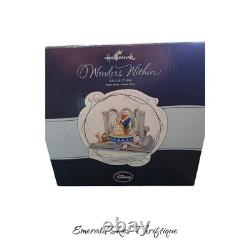 Disney Hallmark 2013 Beauty & The Beast SnowGlobe Wonders Within limited edition